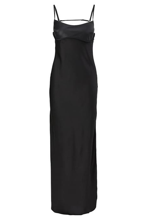 QS FEMALE DRESSES GREY/BLACK 3