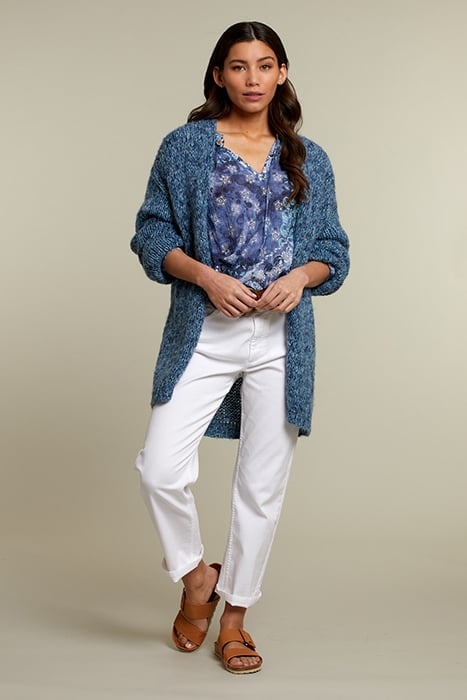 BLUE LOOSE STRINGS SHIRT 3