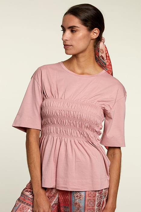 PINK SMOCK TEE 1