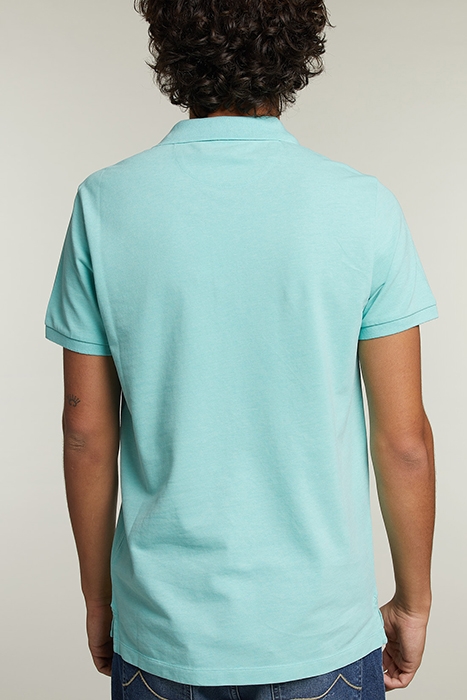 CUSTOM FIT PIMA COTTON POLO PISTACHE MIX GREEN 2