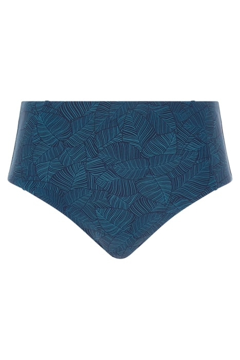 SW BO. FULL BRIEF STD HIGH W. BLUE PLAMS 3