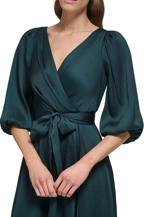 BALLOON SLEEVE FAUX PINE 4