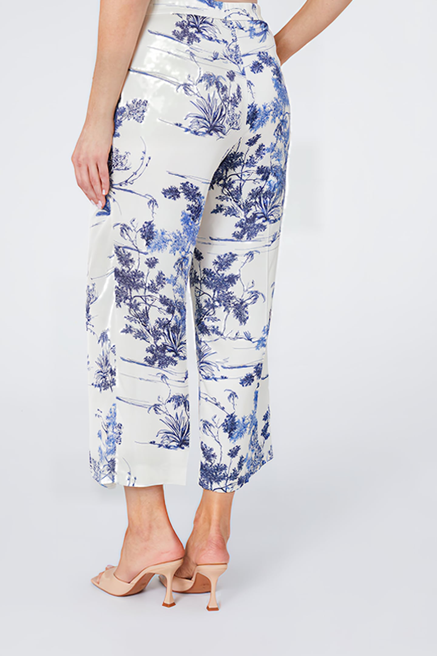 PRINTED CROPPED TROUSERS FANTASY 2