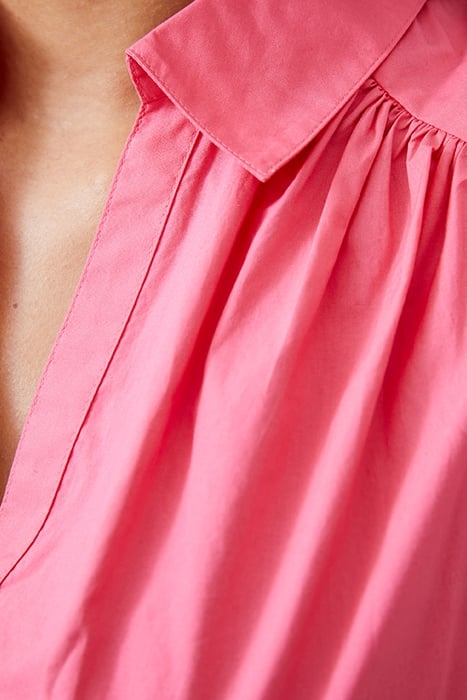 SLEEVELESS SMOCK DRESS KNEE CAMELLIA 4