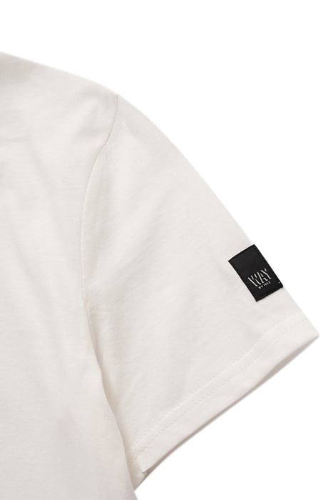 BOYS’ WHITE ORGANIC COTTON T-SHIRT WITH SKATEBOARDER IMAGE 5