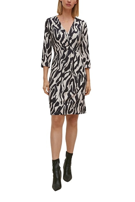 COMMA DRESSES GREY/BLACK 1