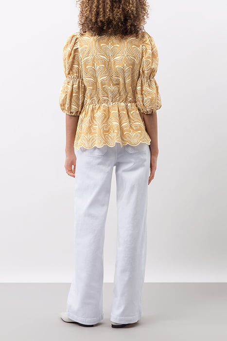 BIANCA BLOUSES & TUNICS BI-COLOR CUMIN BRODERIE ANGLAISE 2