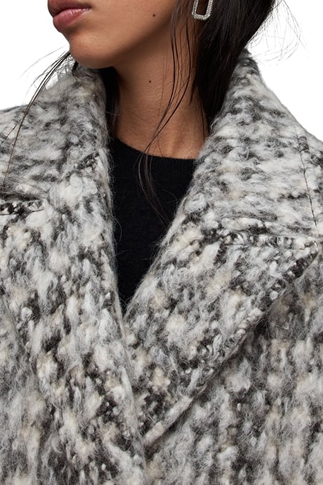 MABELX COAT BLACK/WHITE 7