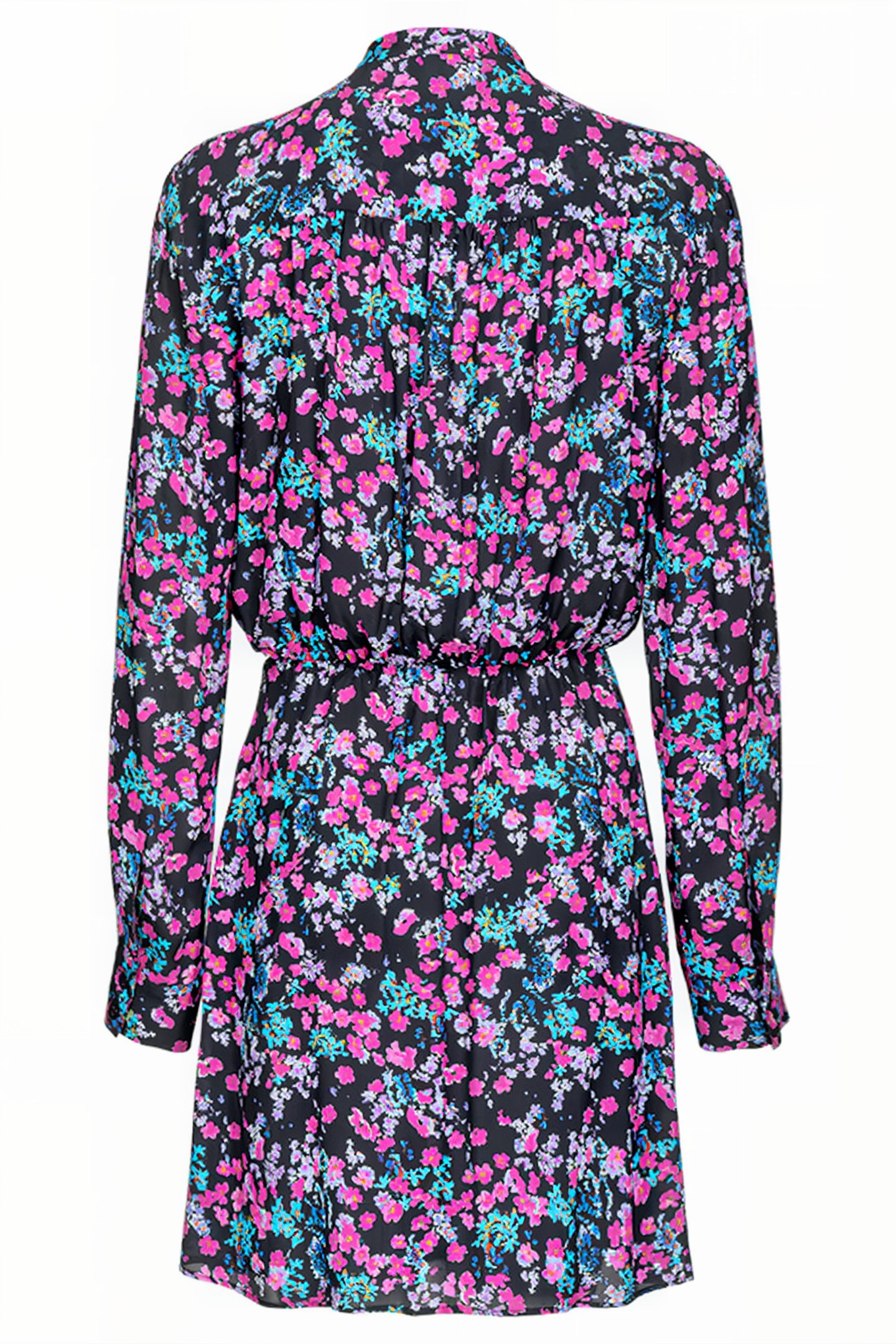 BLENNIO DRESS BLACK/FUCHSIA/LILAC 5