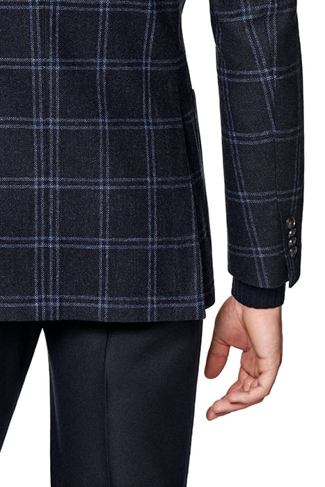 JACKET-NAVY-CHECK NAVY 8