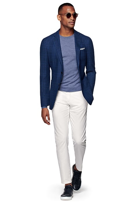 JACKET-NAVY-CHECK NAVY 2