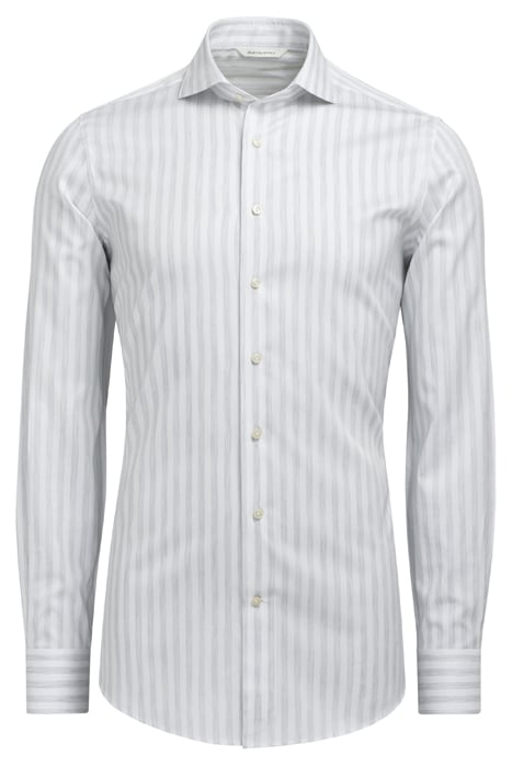 L. GREY LARGE STRIPE CUTAWAY LIGHT GREY 4