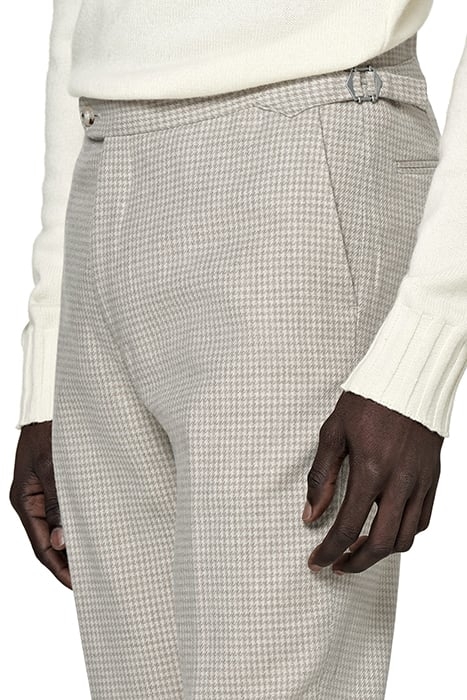 SOHO - SAND HOUNDSTOOTH LIGHT BROWN 6