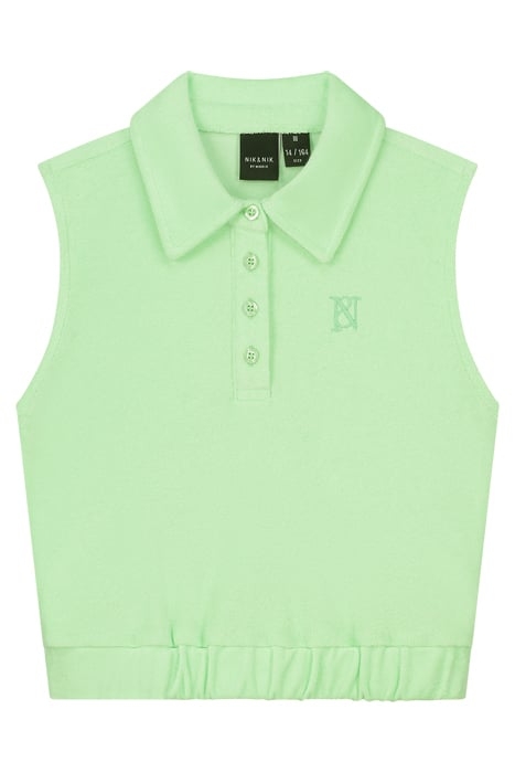 TEDDY POLO MINTY GREEN 1