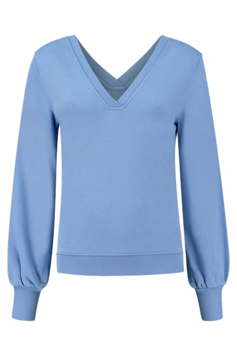 ELADO SWEATER MID BLUE 1