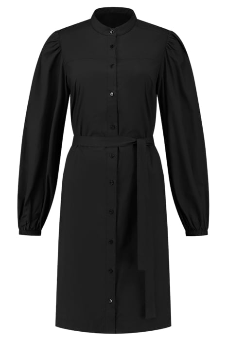 SPENCER DRESS SOLID BLACK 1