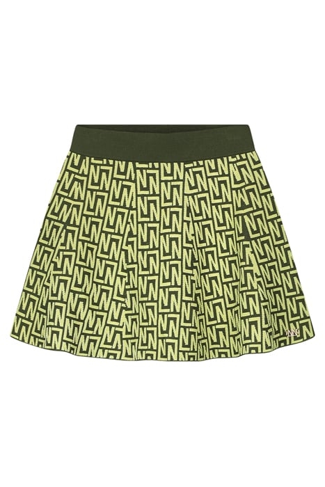 INDIE SKIRT DARK GREEN/BRIGHT GREEN 1