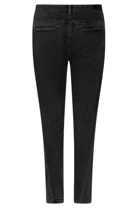 TROUSER WOVEN LONG GREY DENIM 4