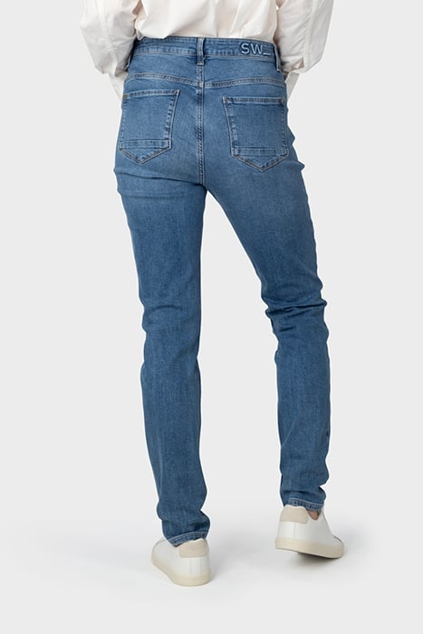 TROUSER WOVEN LONG LIGHT BLUE DENIM 2