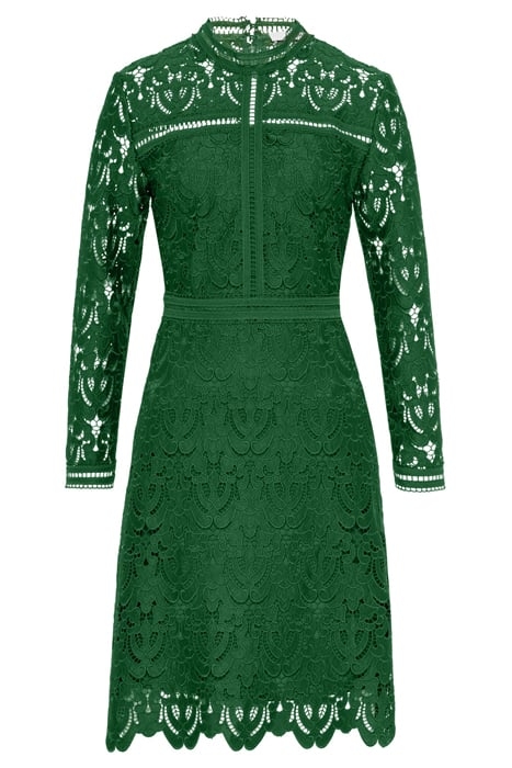 MONA MINI LENGTH LACE DRESS RAINFOREST 3