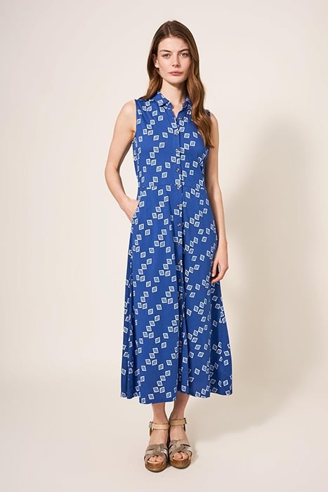 RUA JERSEY SHIRT DRE NAVY PRINTED 1