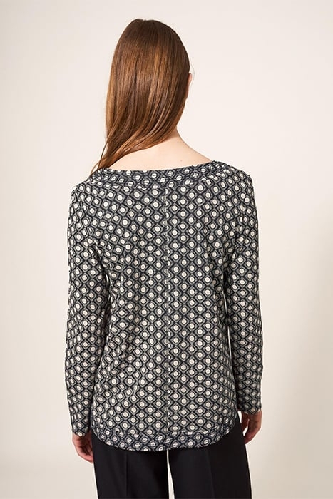 LONG SLEEVE WEAVER TEE BLACK 2