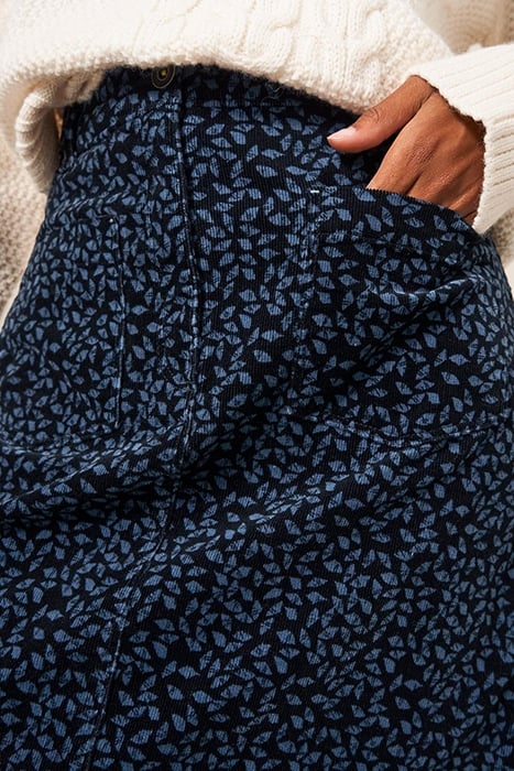 MELODY CORD SKIRT GREY 5