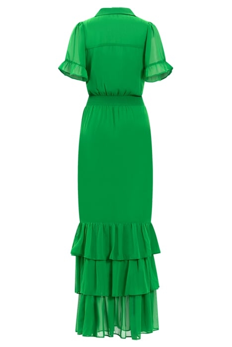 REX MAXI DRESS FERN GREEN 2