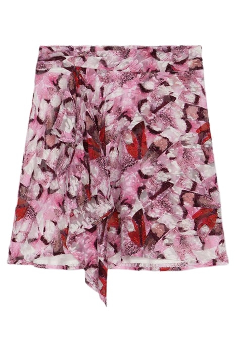 CARTIS MINI SKIRT IN MIXED PINK 5