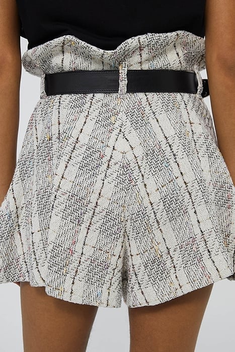 VANKO SHORT IN MULTICO ECRU 5