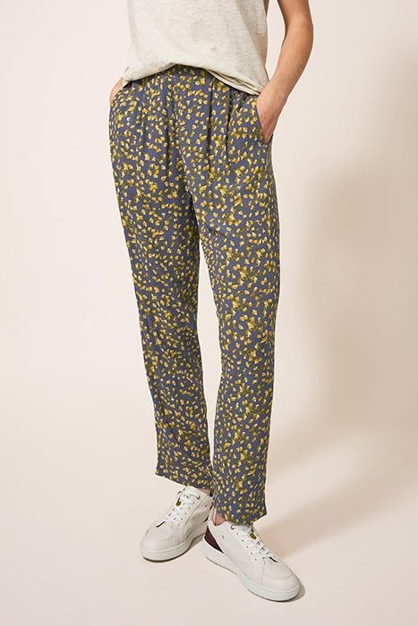 MAGENTA CRINKLE TROUSER PURPLE 1