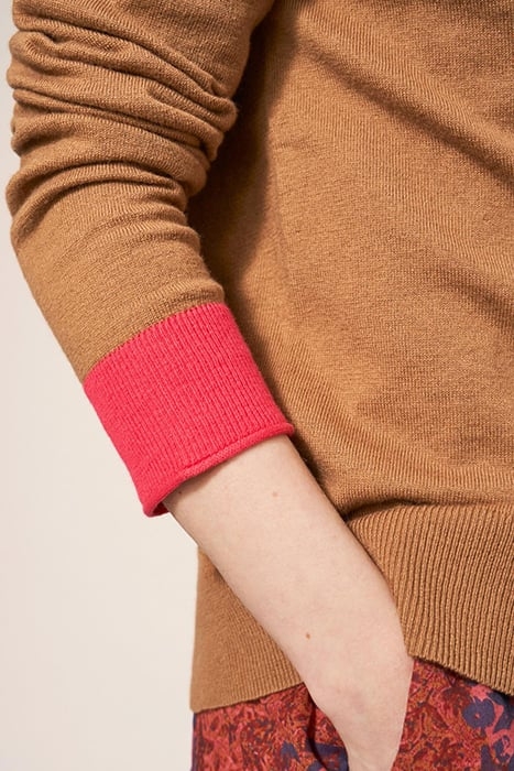 SALLY SMART CARDI DEEP BROWN 4