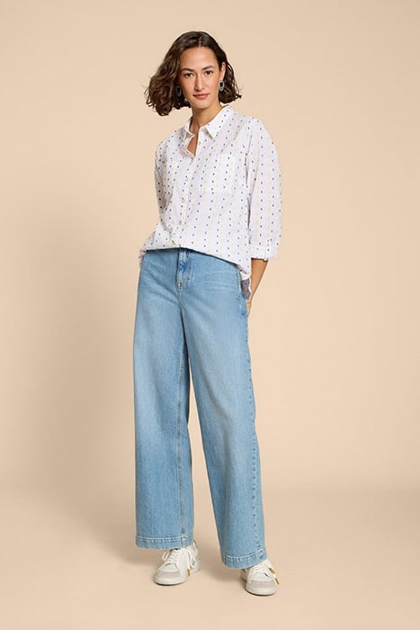 SOPHIE COTTON SHIRT IVORY 2