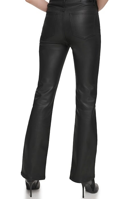 COATED DENIM SPLIT H BLACK 2