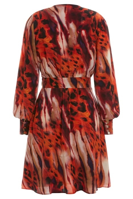 RADIANT ANIMAL SHORT DRESS RADIANT ANIMAL PRINT 2