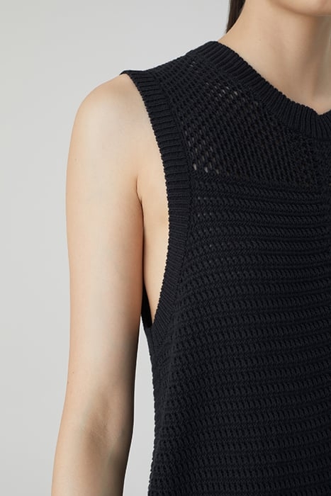 CREW SLEEVELESS DRESSES BLACK 4