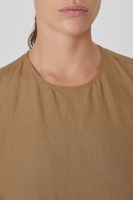 WAISTED BELT DRESSES NUTMEG 5