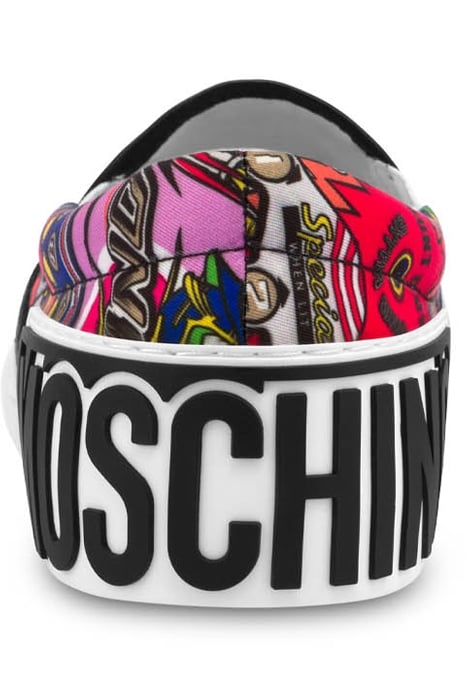 PINBALL PRINTS SLIP-ON SNEAKERS MULTICOLOR 3