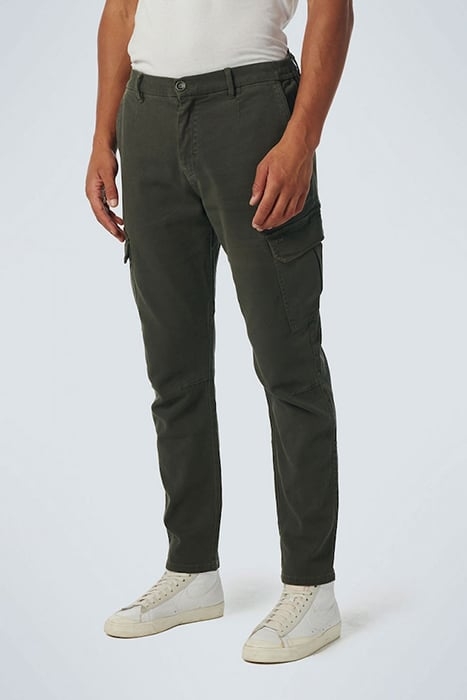 PANTS CARGO GARMENT DYED STRETCH TAUPE 1