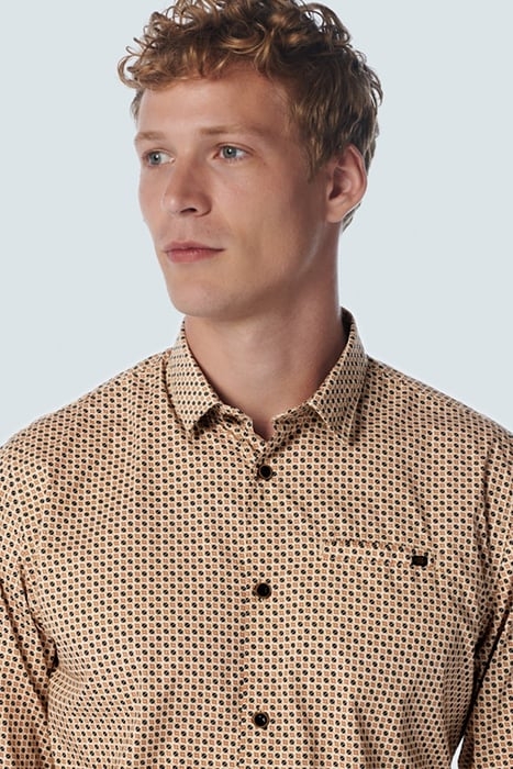 SHIRT STRETCH ALLOVER PRINTED OFFWHITE 6