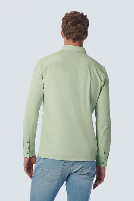 SHIRT JERSEY STRETCH SOLID LIGHT SEAGREEN 2