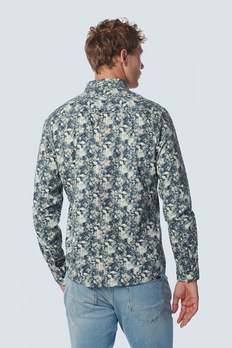 SHIRT STRETCH ALLOVER PRINTED STEEL 2