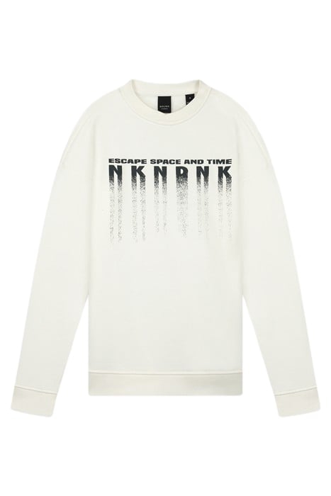 ESCAPE SPACE SWEATSHIRT OFF WHITE 2