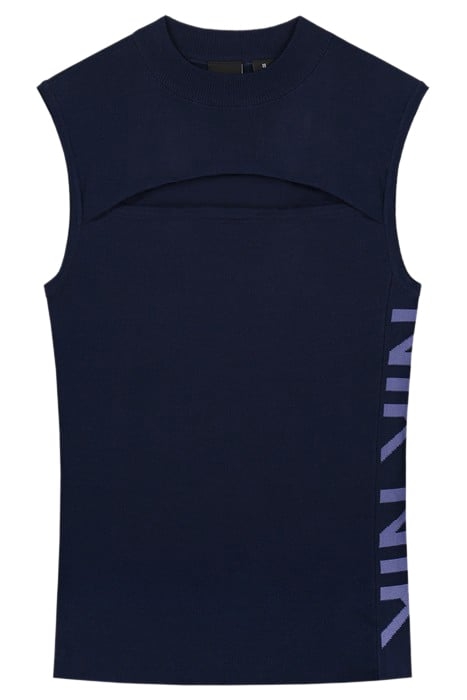 TORI CUTOUT TOP ROYAL BLUE 2