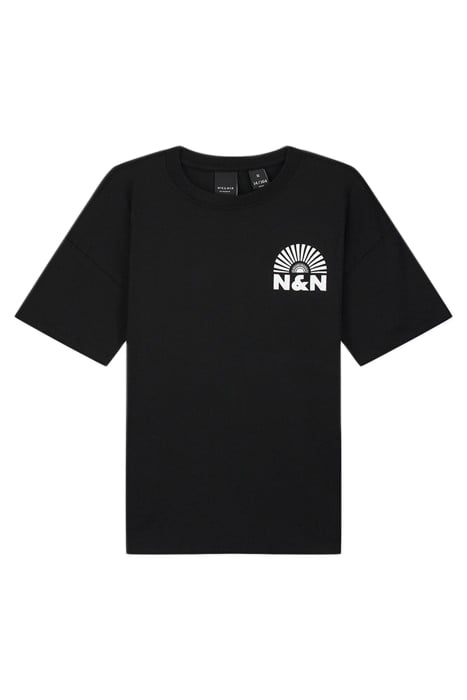 SUNSET T-SHIRT BLACK 2