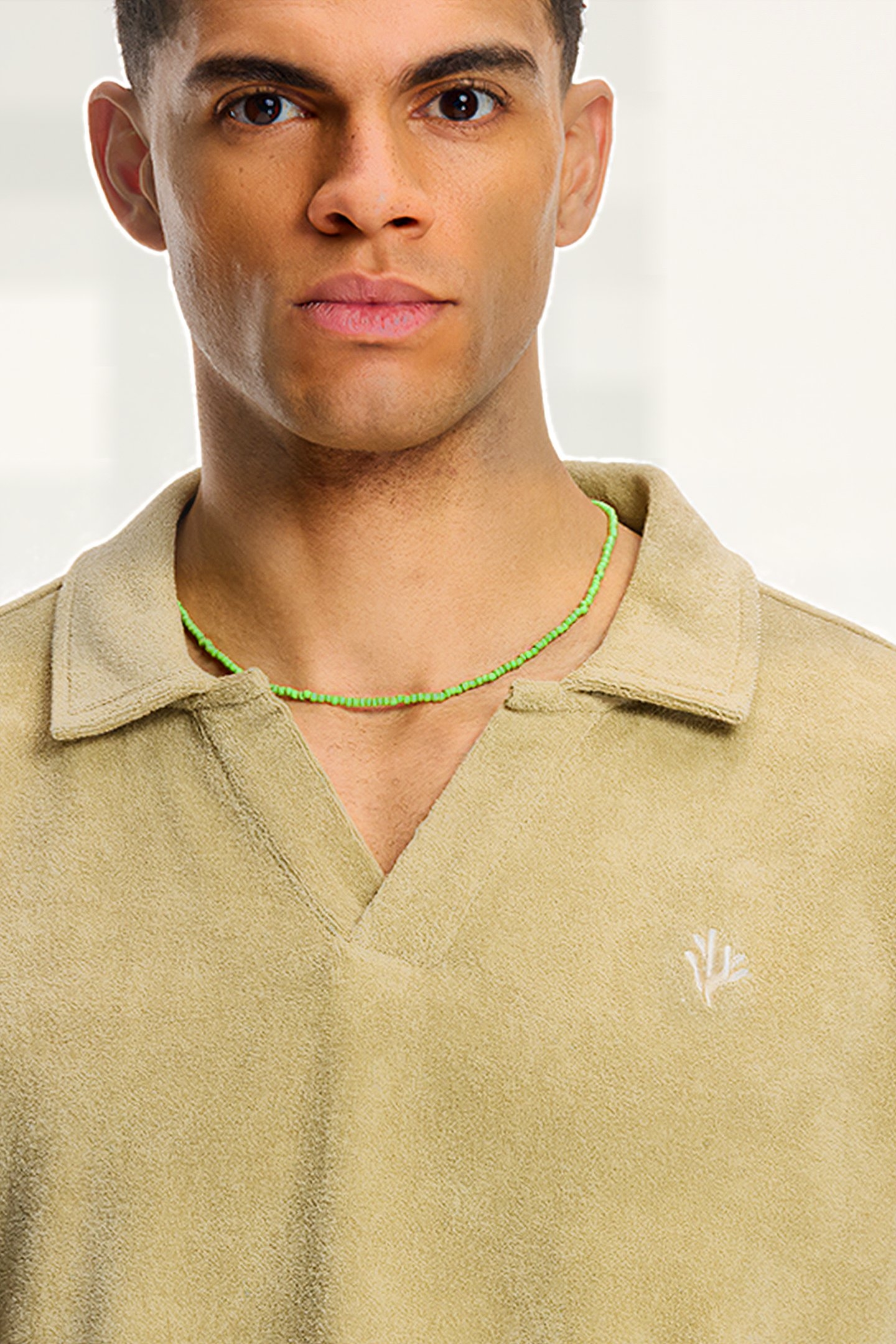 MEN NICO TOWELING POLO BEIGE 7