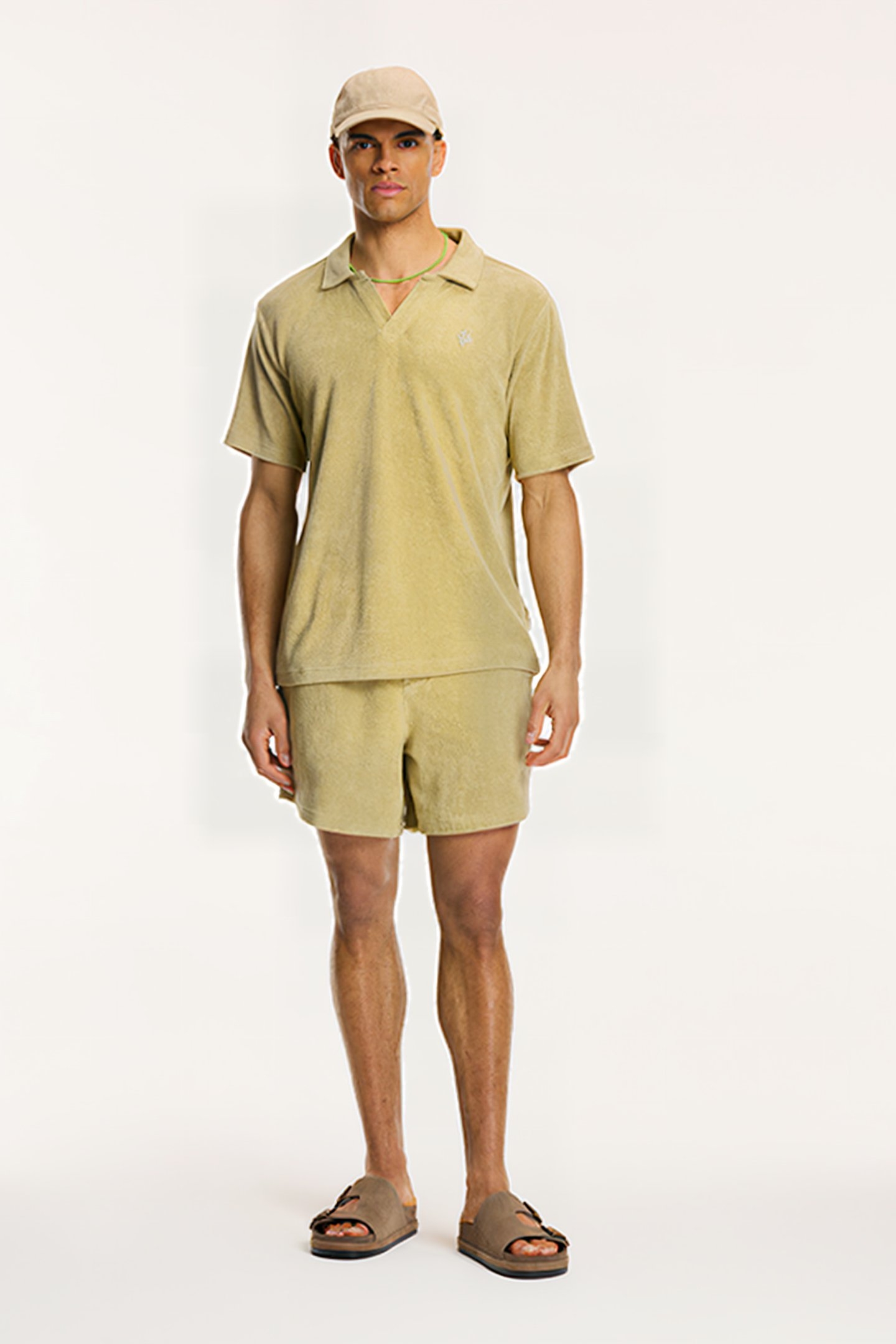 MEN NICO TOWELING POLO BEIGE 6