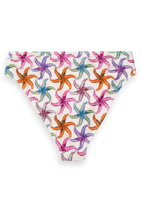 REVERSIBLE HIGH-WAIST BIKINI BOTTOM STARFISH 4