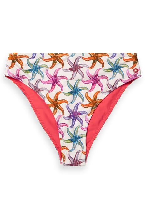 REVERSIBLE HIGH-WAIST BIKINI BOTTOM STARFISH 3