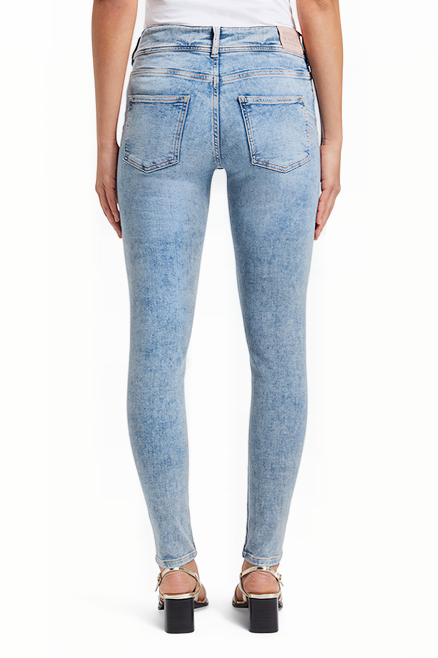 HAUT HIGH RISE SKINNY JEANS RIVER DIP RIVER DIP 2